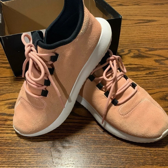 adidas Other - Adidas Tubular Shadow Pink Suede Ortholite sneakers